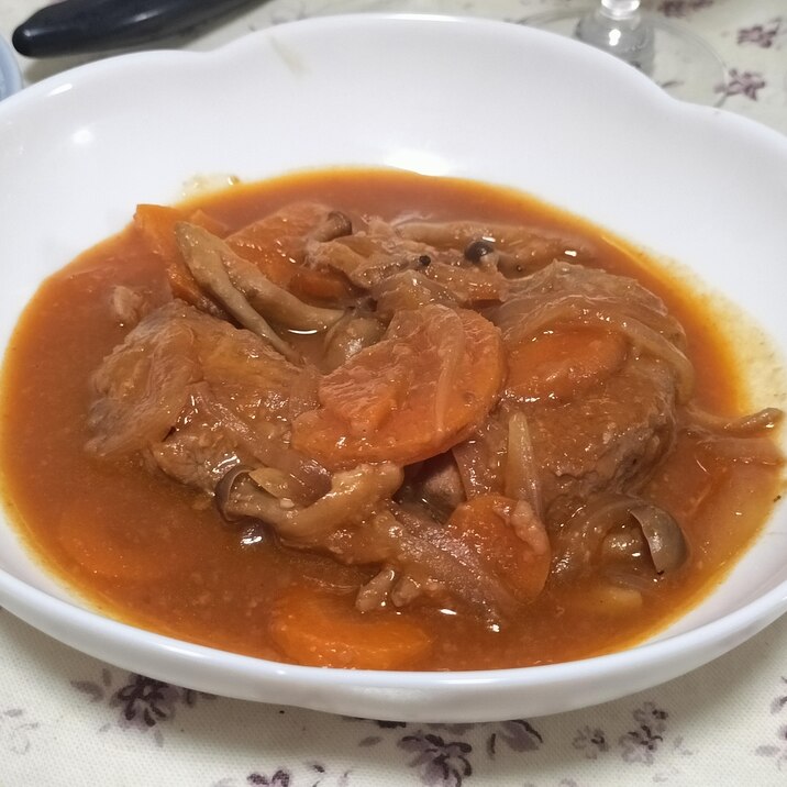 炊飯器で簡単作り置きき♪豚ヒレ肉の赤ワイン煮